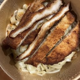 Dry chicken thin cutlet. Yuck
