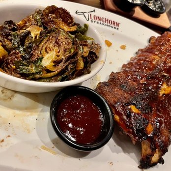 LongHorn Steakhouse - Crispy Brussels Sprouts and Baby Back Ribs - Steakhouses Near Me - Orange City, Florida LongHorn Steakhouse - Crispy Brussels Sprouts and Baby Back Ribs - Steakhouses Near Me - Orange City, Florida