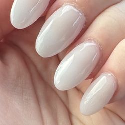Nail 911 - Nails before getting them fixed at another salon