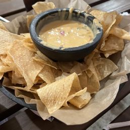 Chips and queso Chips and queso