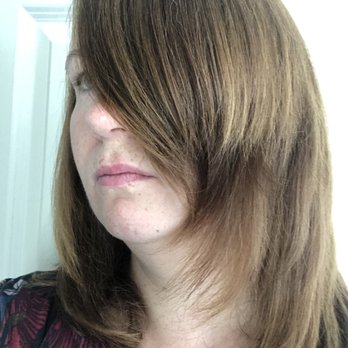Ecco Salon - Fitchburg - Weird layers shorter than the bangs I'm growing out. - Hair Salons Near Me - Fitchburg, Wisconsin Ecco Salon - Fitchburg - Weird layers shorter than the bangs I'm growing out. - Hair Salons Near Me - Fitchburg, Wisconsin