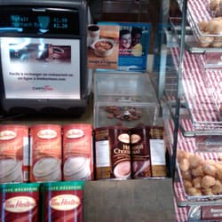 Tim Hortons - Tim Horton's pastry display case
