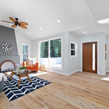 GAGA Builders - a living room with hardwood floors and white walls - General Contractors Near Me GAGA Builders - a living room with hardwood floors and white walls - General Contractors Near Me