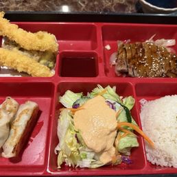 Beef Teriyaki & Shrimp Vegetable Combo