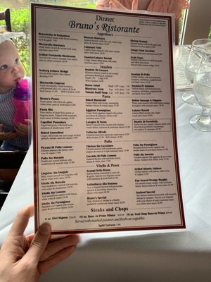 Menu photo 4 Bruno's Ristorante Irving, TX