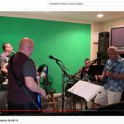 Hanson Music Studios - "4 Freedom" Band Rehearsal at Hanson Music Studios