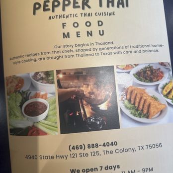 Pepper Thai - Thai Near Me - The Colony, Texas Pepper Thai - Thai Near Me - The Colony, Texas