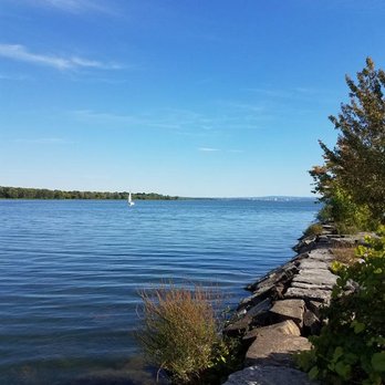Onondaga Lake Park - view from pier - Parks Near Me - Liverpool, New York