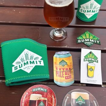 Summit Brewing - Nice job on the merch but out of their flagship tacker! - Breweries Near Me - St. Paul, Minnesota