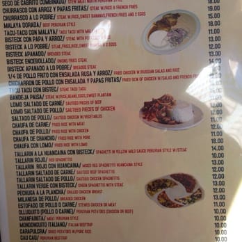 Costa Marina Restaurant - Menu - Peruvian Near Me - Paterson, New Jersey Costa Marina Restaurant - Menu - Peruvian Near Me - Paterson, New Jersey