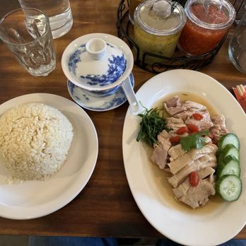 Ginger & Scallion - Drunken chicken (dark meat) - Thai Near Me - Seattle, Washington Ginger & Scallion - Drunken chicken (dark meat) - Thai Near Me - Seattle, Washington