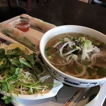 Cafe Vie - Beef Pho and spring rolls - Vietnamese Near Me - Overland Park, Kansas Cafe Vie - Beef Pho and spring rolls - Vietnamese Near Me - Overland Park, Kansas