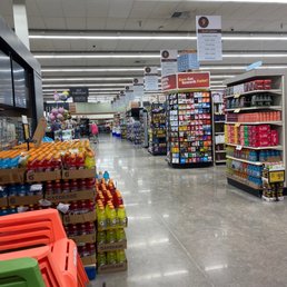 Inside store