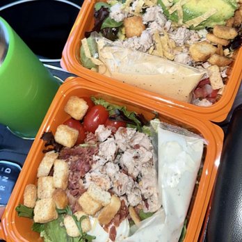 Salad and Go - A Cobb salad & BBQ ranch salad! - Salad Near Me - Arlington, Texas Salad and Go - A Cobb salad & BBQ ranch salad! - Salad Near Me - Arlington, Texas