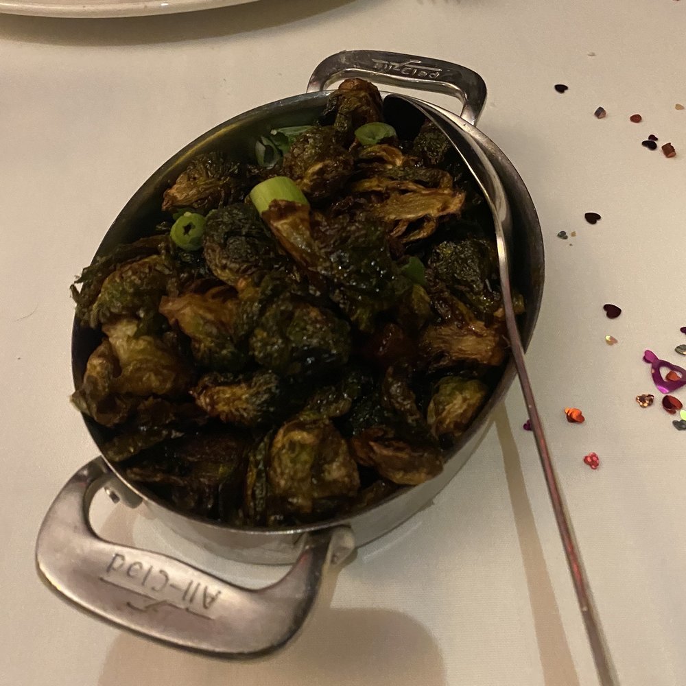 The Capital Grille - Soy Glazed Brussels Sprouts with Bacon - Steakhouses Near Me - Indianapolis, Indiana The Capital Grille - Soy Glazed Brussels Sprouts with Bacon - Steakhouses Near Me - Indianapolis, Indiana
