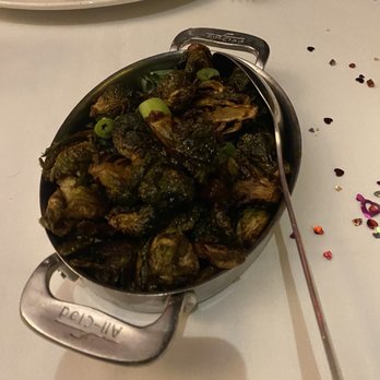 The Capital Grille - Soy Glazed Brussels Sprouts with Bacon - Steakhouses Near Me - Indianapolis, Indiana The Capital Grille - Soy Glazed Brussels Sprouts with Bacon - Steakhouses Near Me - Indianapolis, Indiana