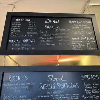 Biscuit & Bean Lake Stevens - Drink menu - Coffee & Tea Near Me - Lake Stevens, Washington