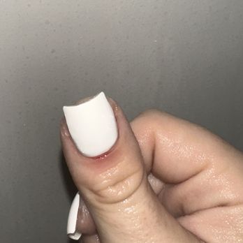 Queen Nails & Beauty - The OTHER cuticle she SAWED OFF that broke and started bleeding - Nail Salons Near Me - Boise, Idaho Queen Nails & Beauty - The OTHER cuticle she SAWED OFF that broke and started bleeding - Nail Salons Near Me - Boise, Idaho