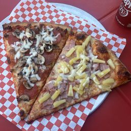 NY & Hawaiian slices NY & Hawaiian slices