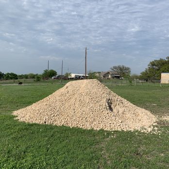 Cheaper Than Dirt - 20 tons of road base with about five wagon loads moved.  That's when we decided to rent the skid steer! - Nurseries & Gardening Near Me - Belton, Texas