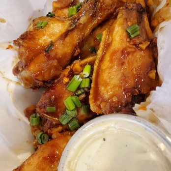 Cornerstone Pub - Thai Peanut wings - New American Near Me - Exeter, Rhode Island