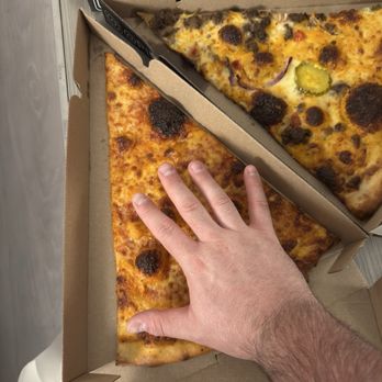 PIE.ZAA - Bigger than the size of my hand - Pizza Near Me - Asheville, North Carolina