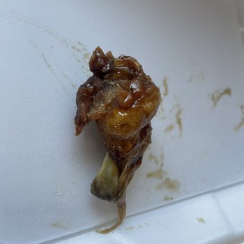 Voodoo Wing - This is what they consider a wing to be lol - Chicken Wings Near Me - Las Vegas, Nevada