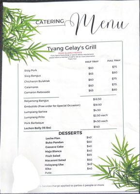 Menu photo 4 Tyang Gelay’s Grill Woodside, NY Menu photo 4 Tyang Gelay’s Grill Woodside, NY
