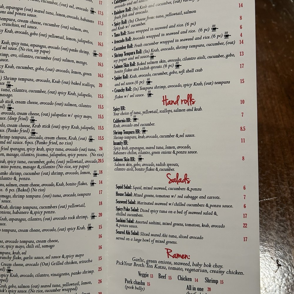 Tappi Sushi Lounge - Menu - Sushi Bars Near Me - La Mesa, California Tappi Sushi Lounge - Menu - Sushi Bars Near Me - La Mesa, California