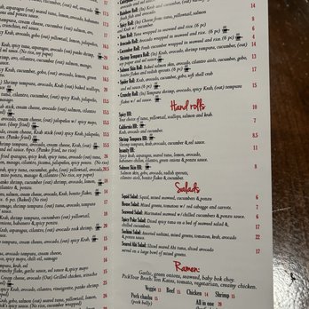 Tappi Sushi Lounge - Menu - Sushi Bars Near Me - La Mesa, California Tappi Sushi Lounge - Menu - Sushi Bars Near Me - La Mesa, California