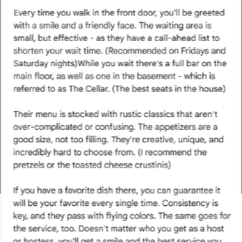 10 West - Previous Review - Burgers Near Me - Cicero, Indiana