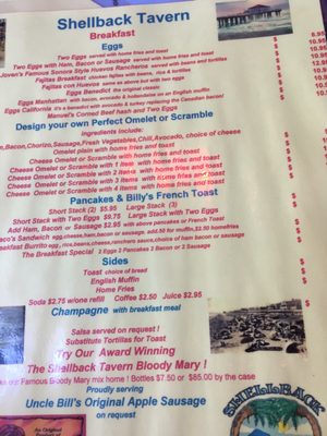Menu photo 7 Shellback Tavern Manhattan Beach, CA