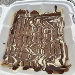 Triple Chocolate Crepe
