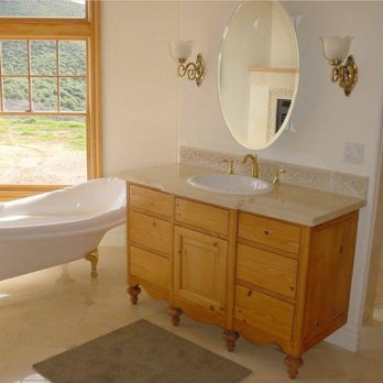 Wall Street Woodworking - Footed vanity - Cabinetry Near Me - Sonora, California Wall Street Woodworking - Footed vanity - Cabinetry Near Me - Sonora, California