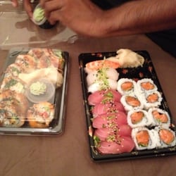 Fuji Sushi Jessheim - Kjempe godt med sushi søndag hjemme på Jessheim :D