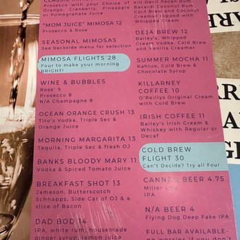 Barrier Island Bagels - MENU - Breakfast & Brunch Near Me - Kitty Hawk, North Carolina
