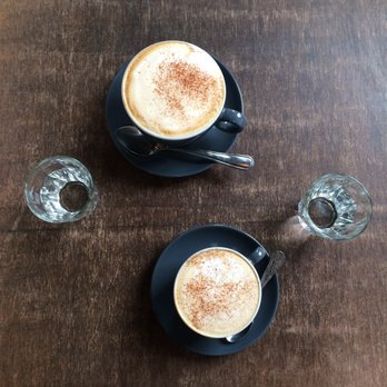 92 Degrees Coffee - A double and a single cappuccino. - Coffee Roasteries Near Me - Liverpool, XMS