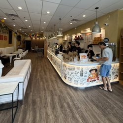 Banh Mi Ong Beo - Fairfax - Banh Mi entrance. Seating to the left. Orders are placed to the right.