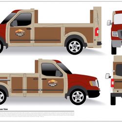 Fogcutter Tours - Coming soon, a new "Woody" style wrap for my custom-built bus.