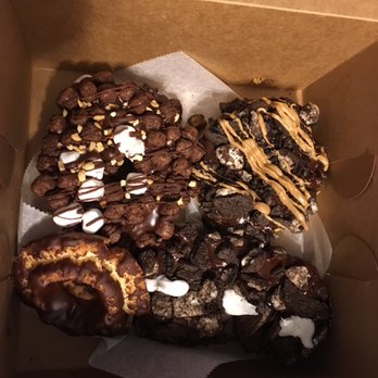 Voodoo Doughnut - Rocky Road, Old Dirty Bastard, Chocolate Old Fashioned, Dirt Doughnut - Donuts Near Me - Denver, Colorado Voodoo Doughnut - Rocky Road, Old Dirty Bastard, Chocolate Old Fashioned, Dirt Doughnut - Donuts Near Me - Denver, Colorado