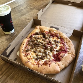 Greek's Pizzaria - Sausage pizza - Pizza Near Me - Anderson, Indiana Greek's Pizzaria - Sausage pizza - Pizza Near Me - Anderson, Indiana