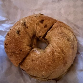 Leon’s Bagels - Cinnamon raisin bagel with butter - Bagels Near Me - New York, New York