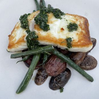 La Posta - Halibut with pole beans and fingerling potatoes - Italian Near Me - Santa Cruz, California