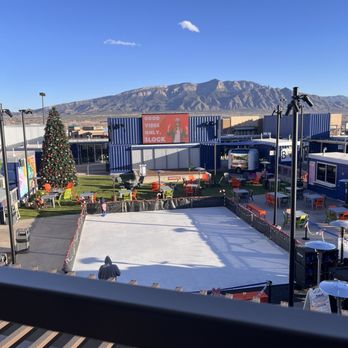 The Block - View of the ice (sorta) rink $5 for 30 minutes - Shopping Centers Near Me - Rio Rancho, New Mexico