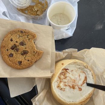 Sourdough & Co - Clam chowder bread bowl - Sandwiches Near Me - San Marcos, California Sourdough & Co - Clam chowder bread bowl - Sandwiches Near Me - San Marcos, California