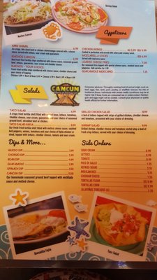 Menu photo 8 Cancun Grill and Cantina Urbandale, IA