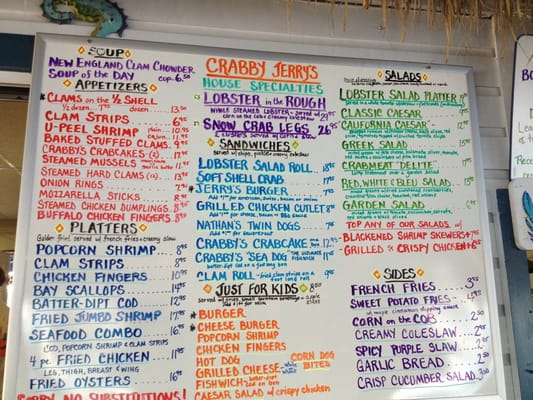 Menu photo 8 Claudio's Waterfront Greenport, NY