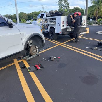 Davis Tire Mobile - Cali is GOD sent! Just call him. He's there. - Tires Near Me - Marathon, Florida Davis Tire Mobile - Cali is GOD sent! Just call him. He's there. - Tires Near Me - Marathon, Florida