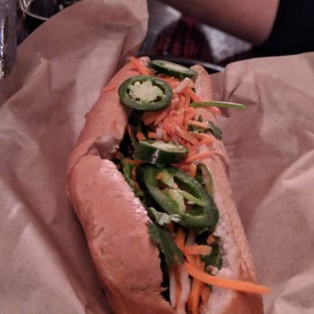 Nobi Public House - Vietnamese Pork Banh Mi, fully dressed - Gastropubs Near Me - Webster, Texas Nobi Public House - Vietnamese Pork Banh Mi, fully dressed - Gastropubs Near Me - Webster, Texas