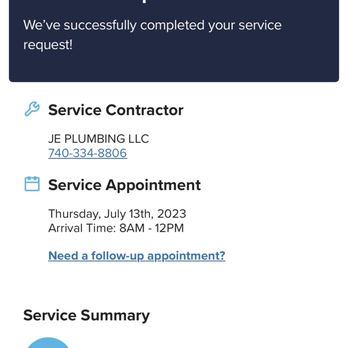 Central Ohio Home Maintenance And Remode - a phone screen with a service request - General Contractors Near Me - Newark, Ohio Central Ohio Home Maintenance And Remode - a phone screen with a service request - General Contractors Near Me - Newark, Ohio